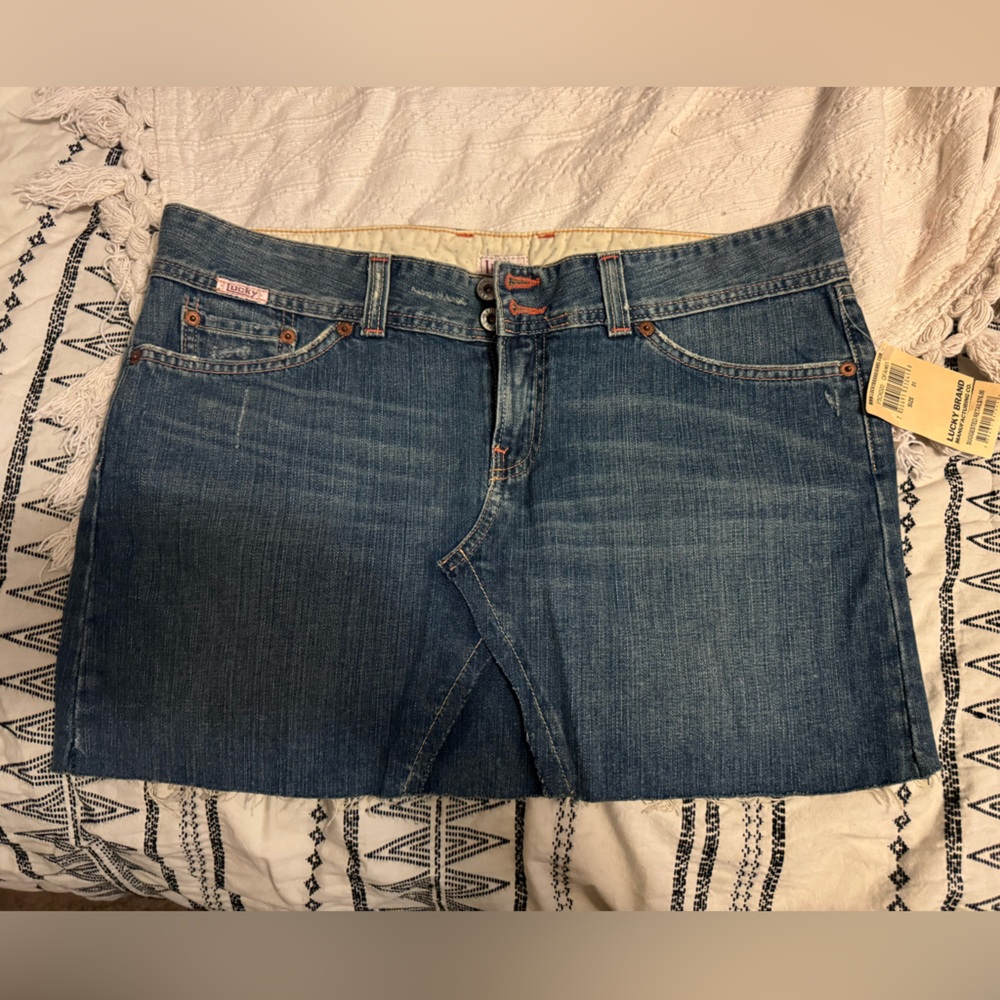 Lucky Jeans Miniskirt, NWT, Sz. 12
